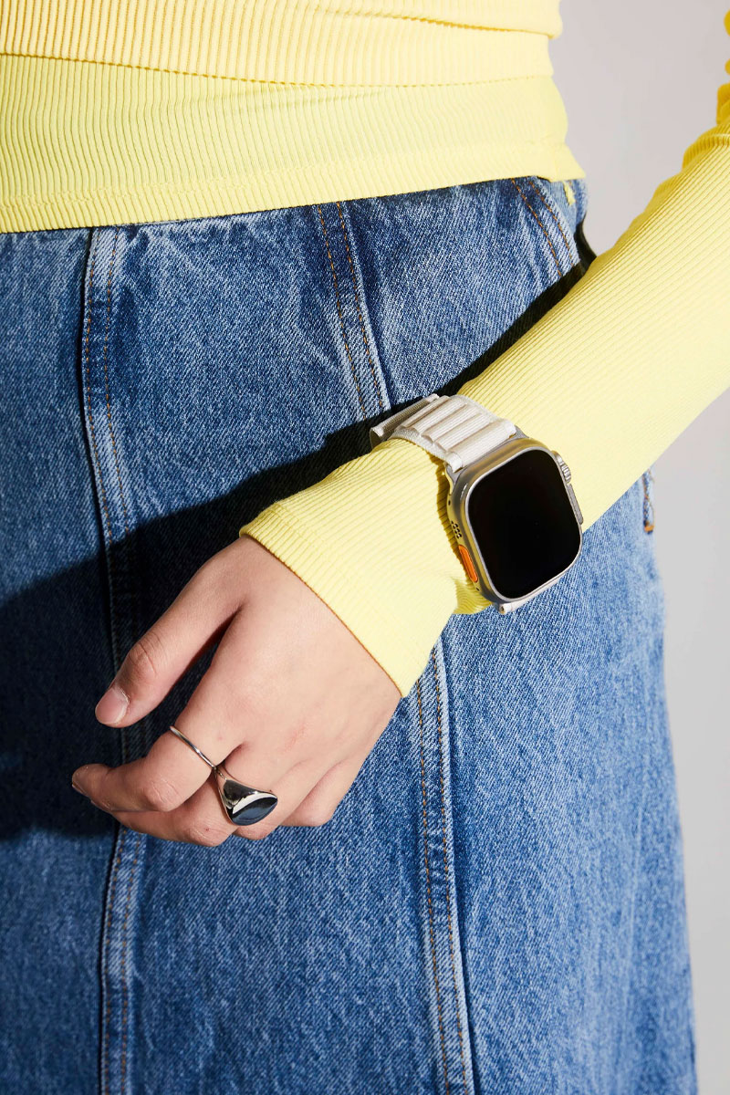 Bracelet Nylon SKINARMA Kobu Band pour Apple Watch