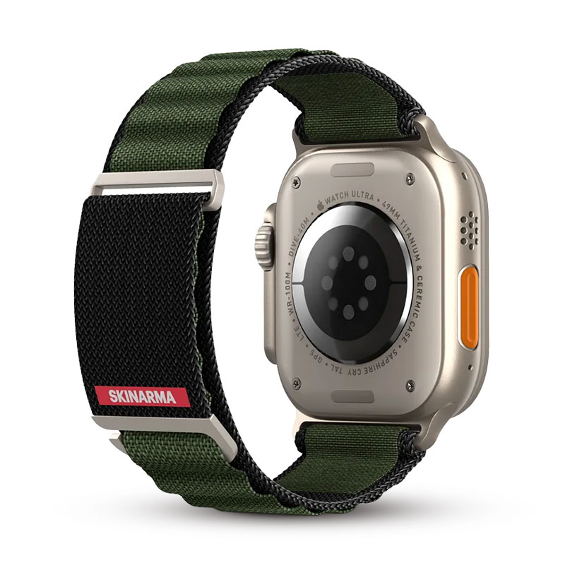 Bracelet Nylon SKINARMA Kobu Band pour Apple Watch