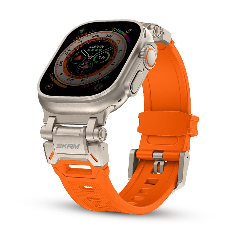 Bracelet Silicone SKINARMA Titon Strap pour Apple Watch