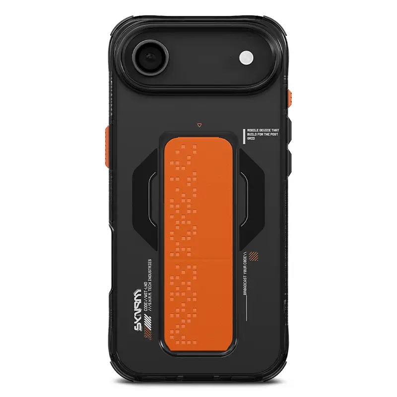 Coque MagSafe SKINARMA Haxa Mag-Charge pour iPhone Air - Modèle Anthracite