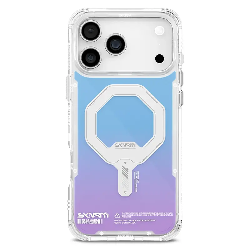 Coque MagSafe SKINARMA Myst Mag-Charge Iridescente pour iPhone 17 Pro
