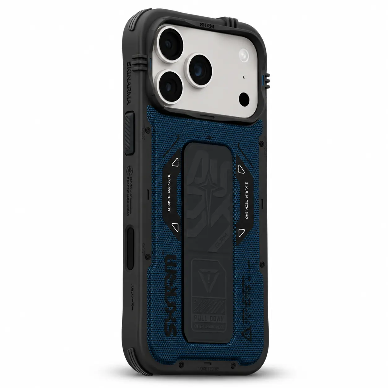 Coque bleue SKINARMA Phantom Mag avec protection renforcée