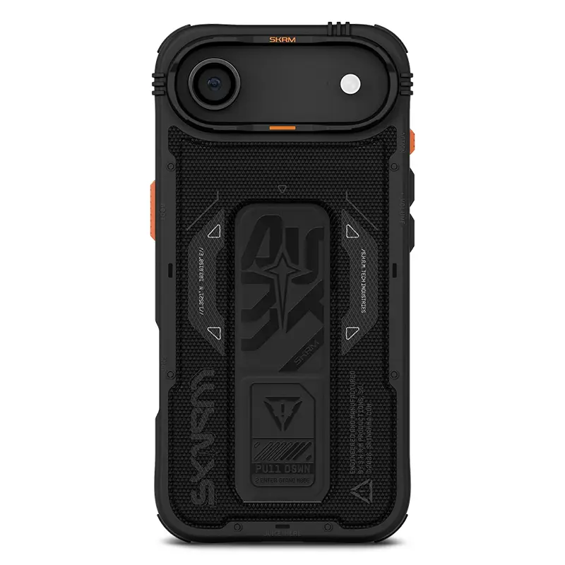 Coque MagSafe SKINARMA Phantom Mag-Charge pour iPhone Air - Modèle Noir