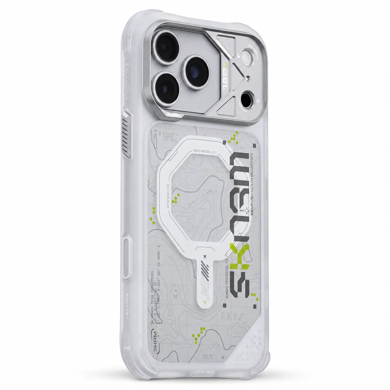 Coque SKINARMA Sonar Mag-Charge blanche pour iPhone 18 Pro Max