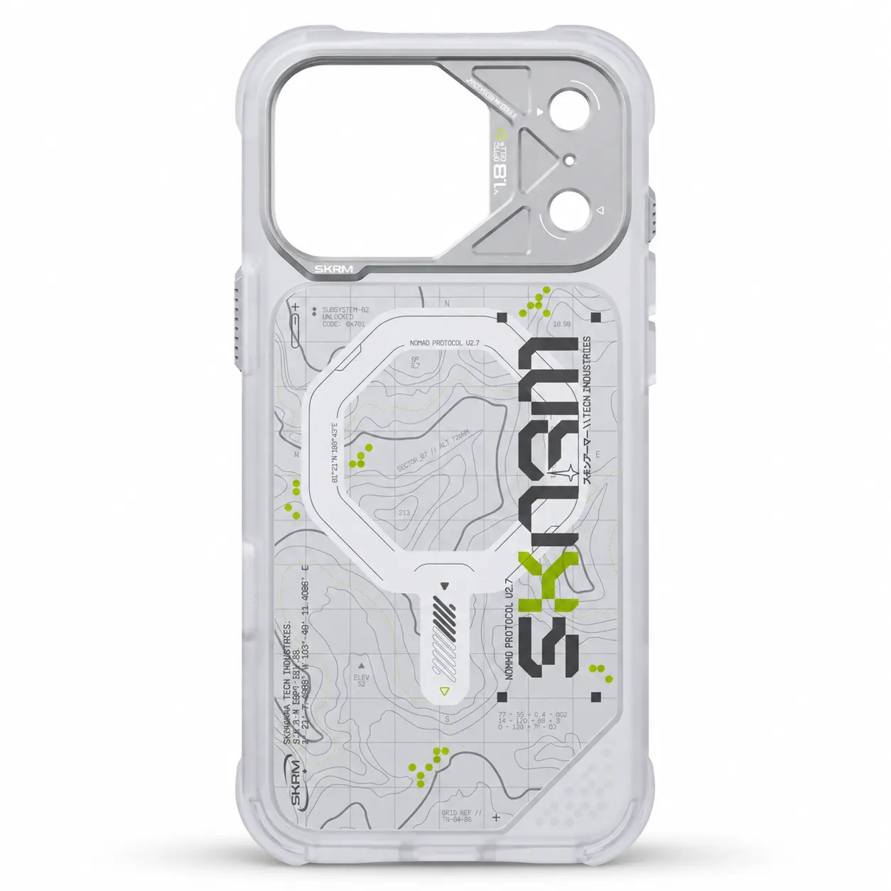 Coque blanche SKINARMA Sonar avec protection Camera Control