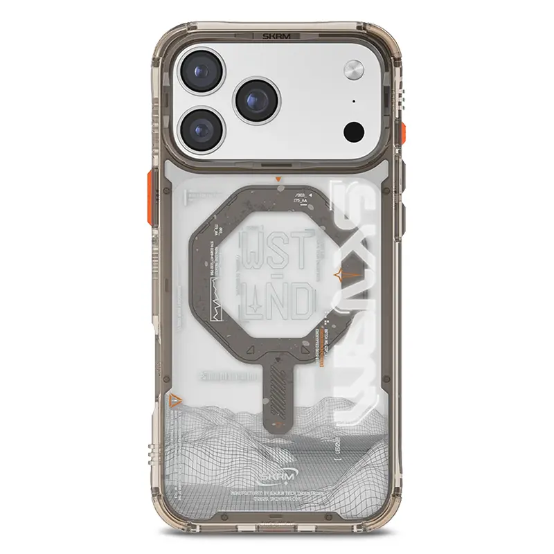 Coque MagSafe SKINARMA Sonix Mag-Charge pour iPhone 17 Pro - Modèle Stone