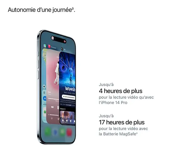 APPLE iPhone Air - Batterie 3200 mAh