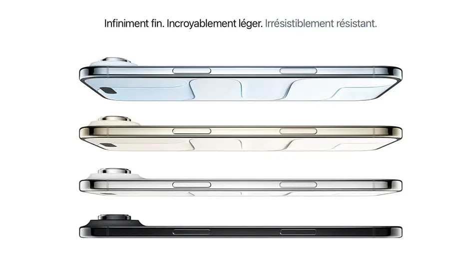 APPLE iPhone Air le plus fin des iPhone