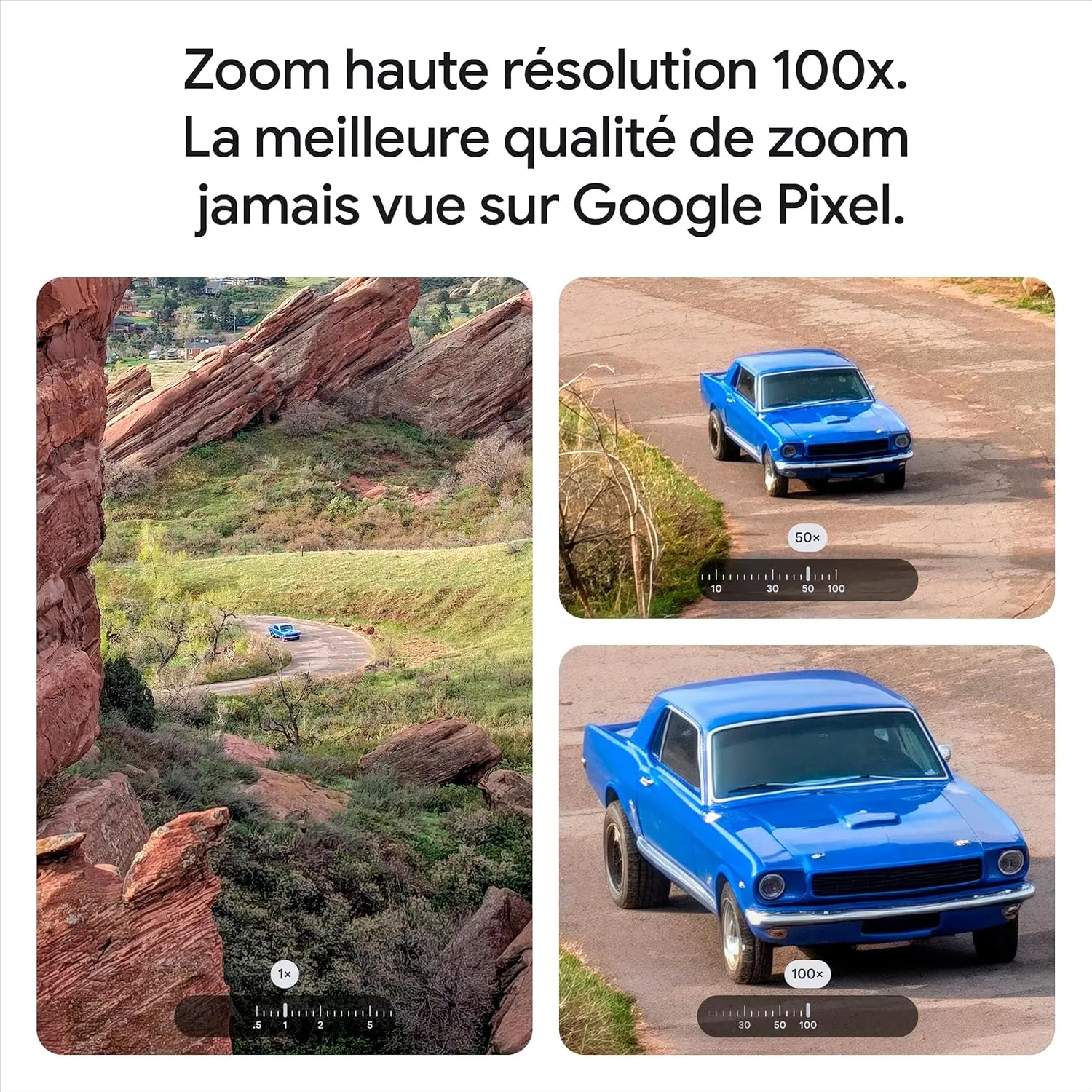 Smartphone GOOGLE Pixel 10 Pro avec Zoom photo x100