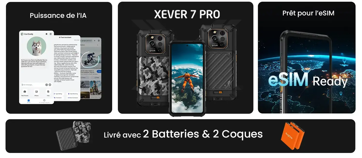 Smartphone RugOne Xever 7 Pro 5G