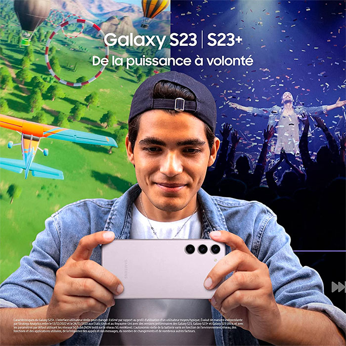 Samsung Galaxy S23 Plus 5G - Écran Dynamic AMOLED 6,6' | RAM 8GB | ROM 512GB