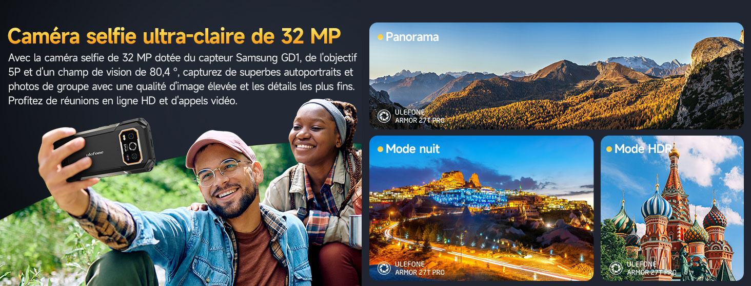 Smartphone Étanche Robuste ULEFONE Armor 27 Pro