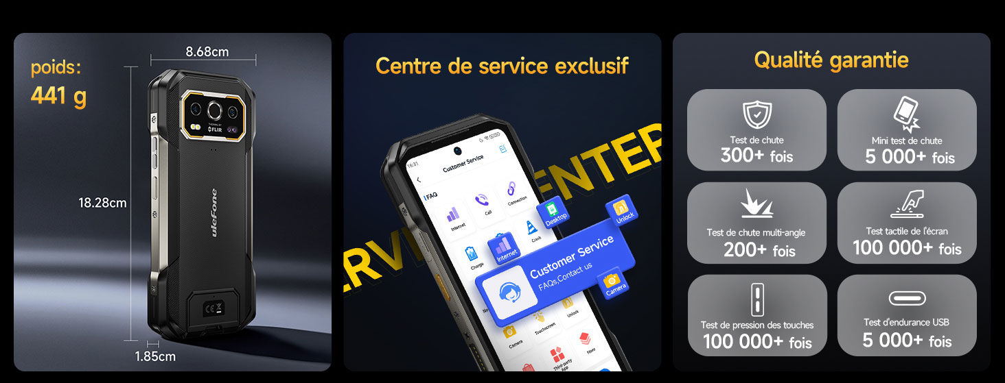 Smartphone Étanche Robuste ULEFONE Armor 27 Pro