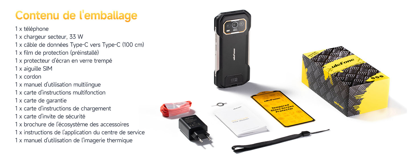 Smartphone Étanche Robuste ULEFONE Armor 27 Pro