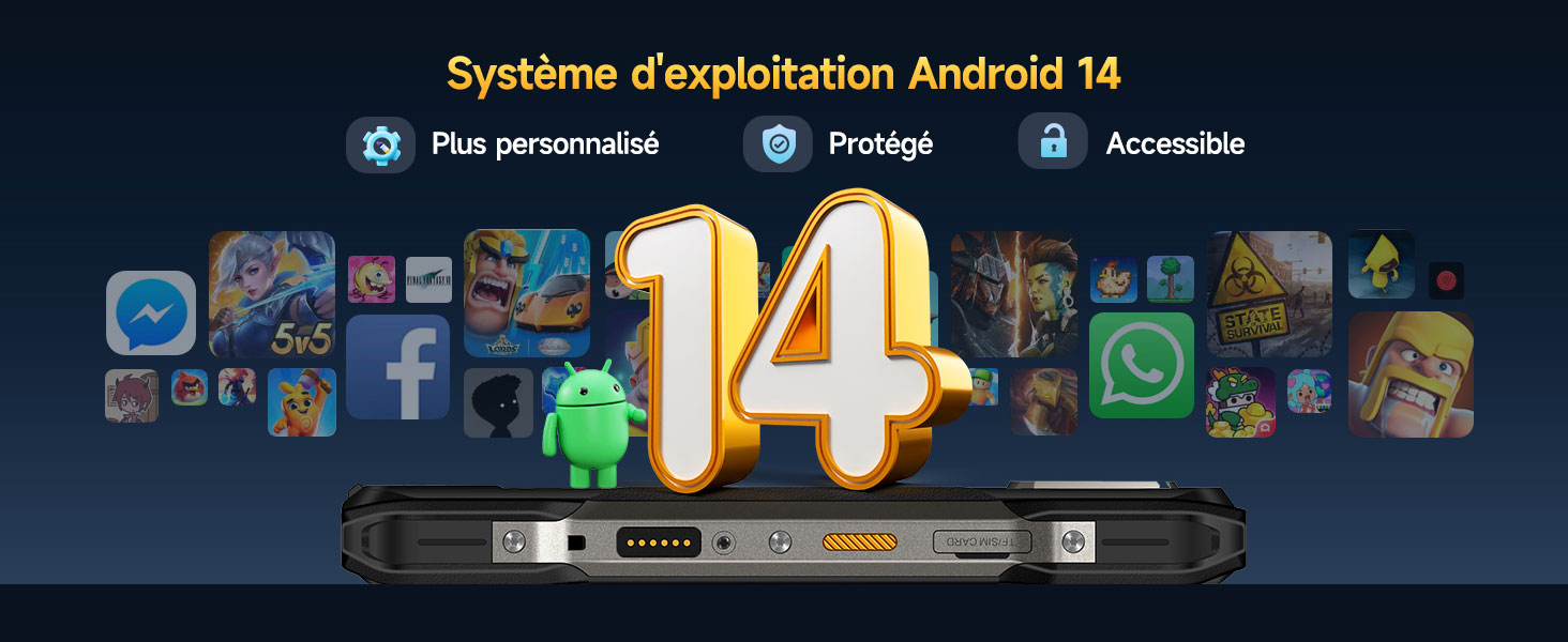 Smartphone Étanche Robuste ULEFONE Armor 27 Pro