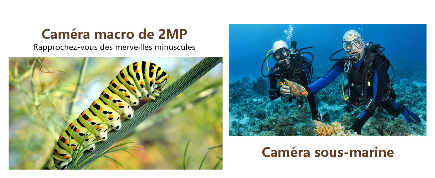 ULEFONE Armor X16 Pro AI - Caméra Macro