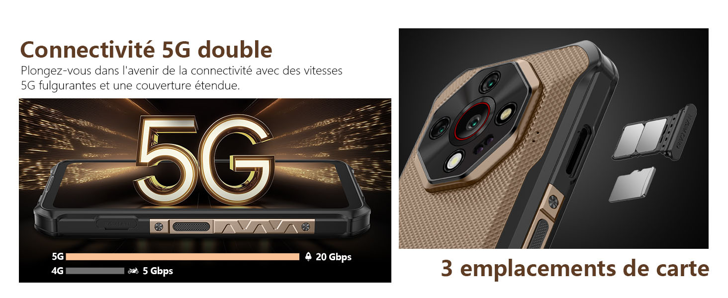 ULEFONE Armor X16 Pro AI - Double SIM 5G