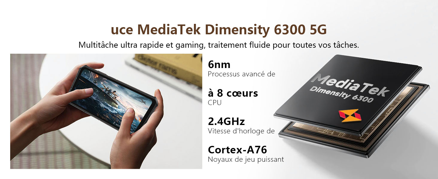 ULEFONE Armor X16 Pro AI - Processeur