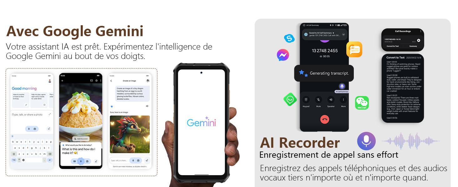 ULEFONE Armor X16 Pro AI - Google Gemini