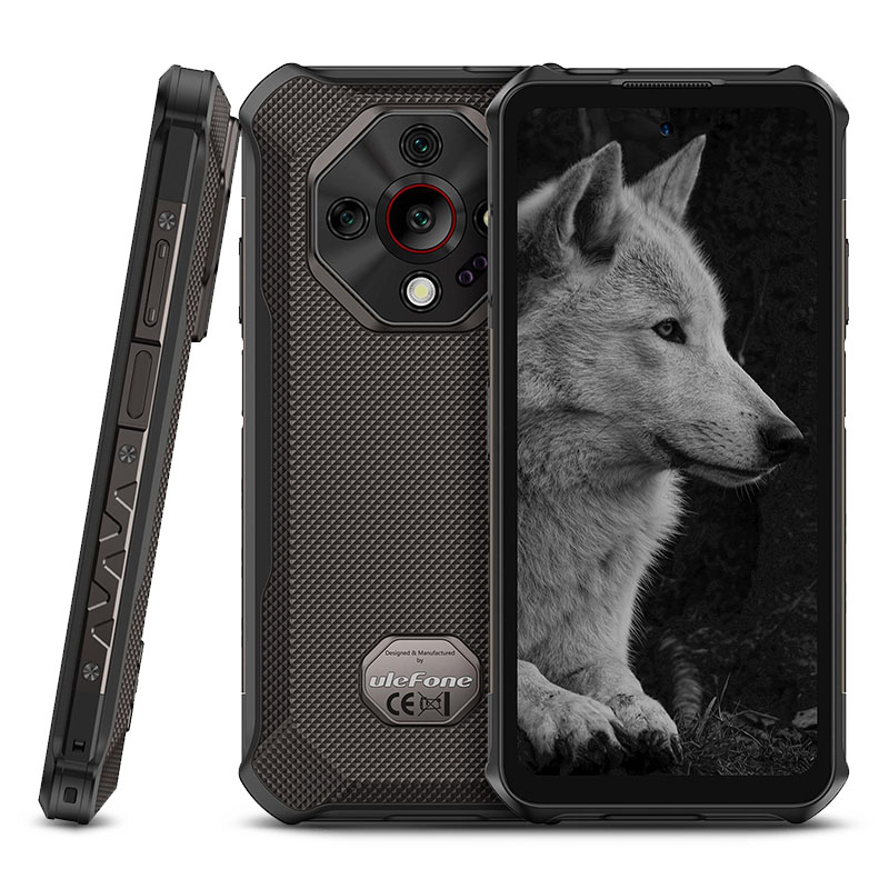 ULEFONE Armor X16 Pro AI coloris noir Wasteland Shadow