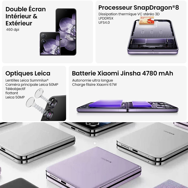Smartphone Pliable XIAOMI Mix Flip 5G