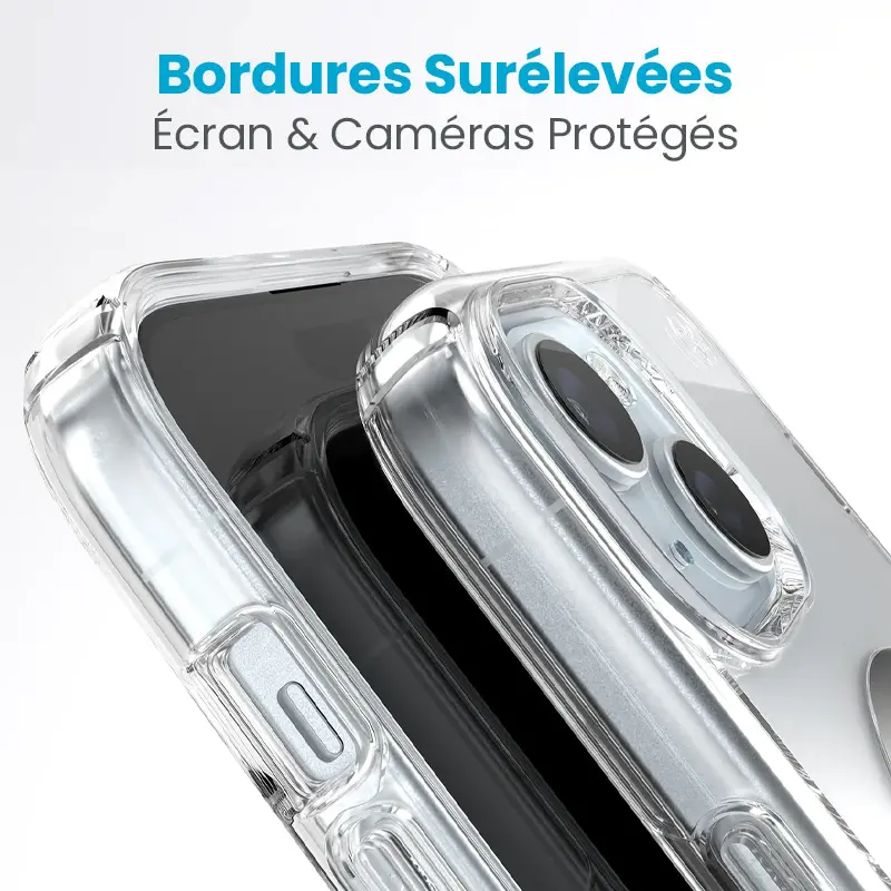 Coque MagSafe SPECK Presidio Clear ClickLock pour iPhone 14