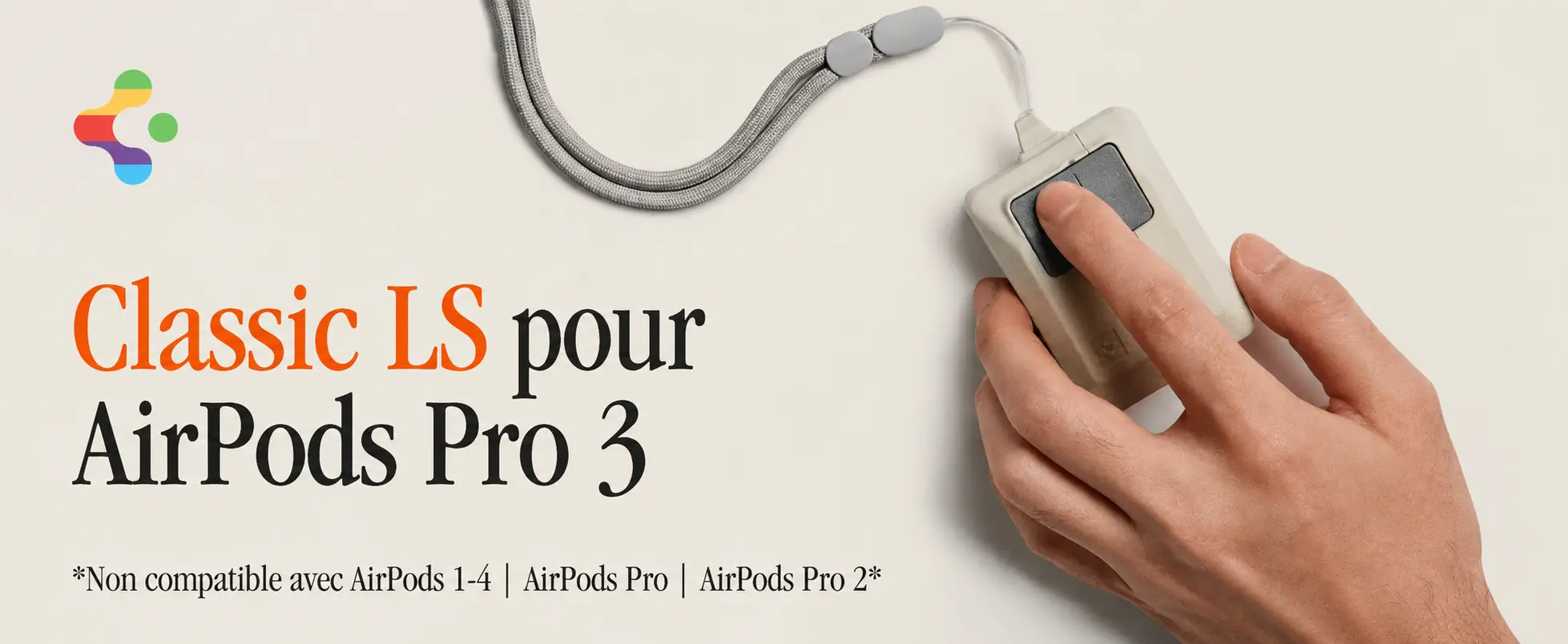 AirPods Pro 3 - Coque SPIGEN Classic LS - Design Inspiré du Macintosh