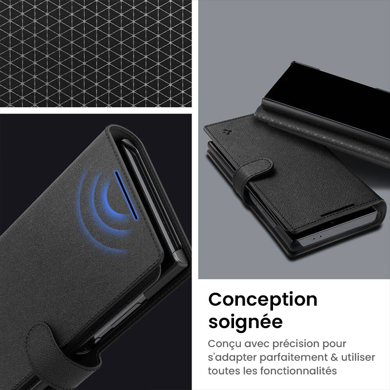 Étui Portefeuille SPIGEN Wallet S Plus pour Galaxy S24 Ultra