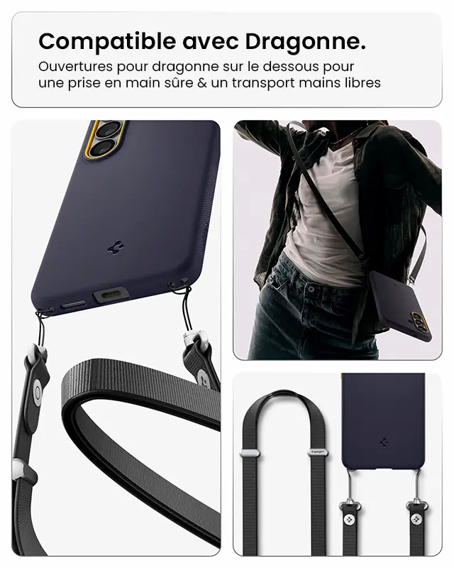 Coque Magnétique SPIGEN Nano Pop MagFit pour Galaxy S26 - Coloris Bleu marine