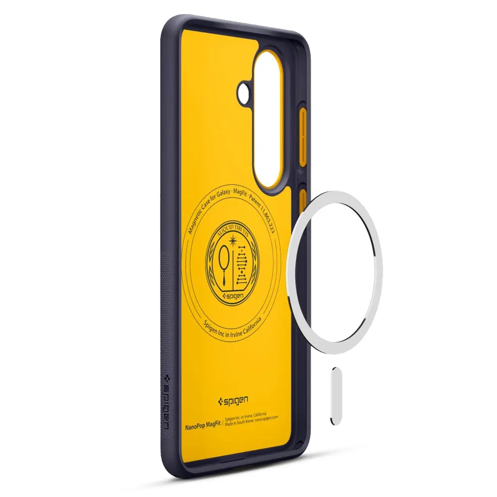 Coque Magnétique SPIGEN Nano Pop MagFit pour Galaxy S26 - Coloris Bleu marine