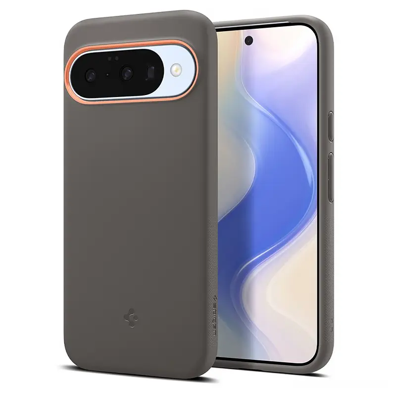 Coque Magnétique SPIGEN Nano Pop Mag Fit pour Google PIxel 10 & 10 Pro - Modèle Gris & Orange