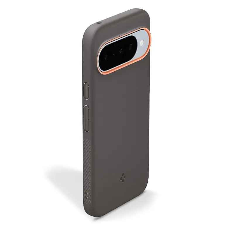 Coque Magnétique SPIGEN Nano Pop Mag Fit pour Google PIxel 10 & 10 Pro - Modèle Gris & Orange