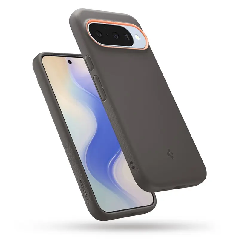 Coque Magnétique SPIGEN Nano Pop Mag Fit pour Google PIxel 10 & 10 Pro - Modèle Gris & Orange