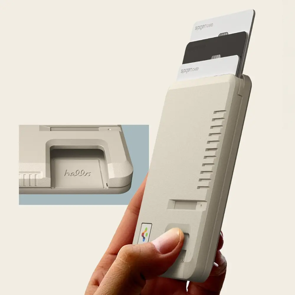 Porte-cartes MagFit Classic LS Spigen avec accès facile aux cartes