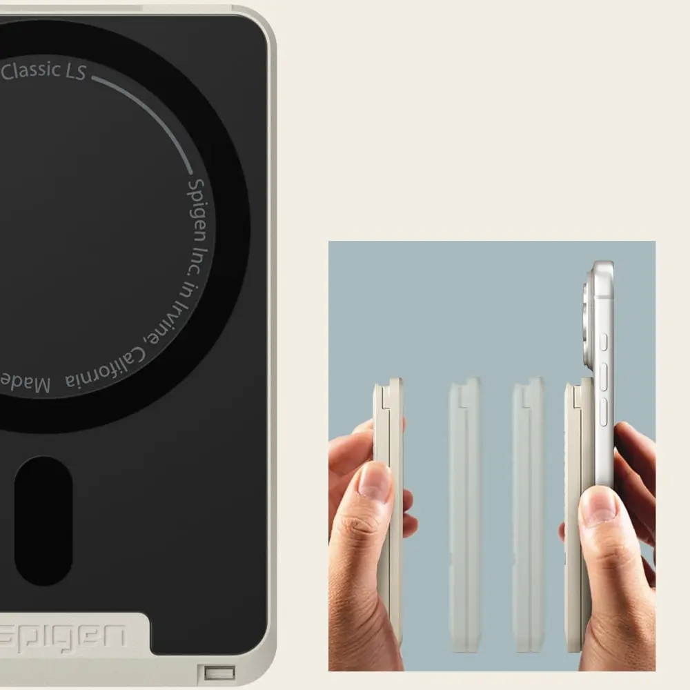 Fixation magnétique puissante MagSafe Spigen Classic LS
