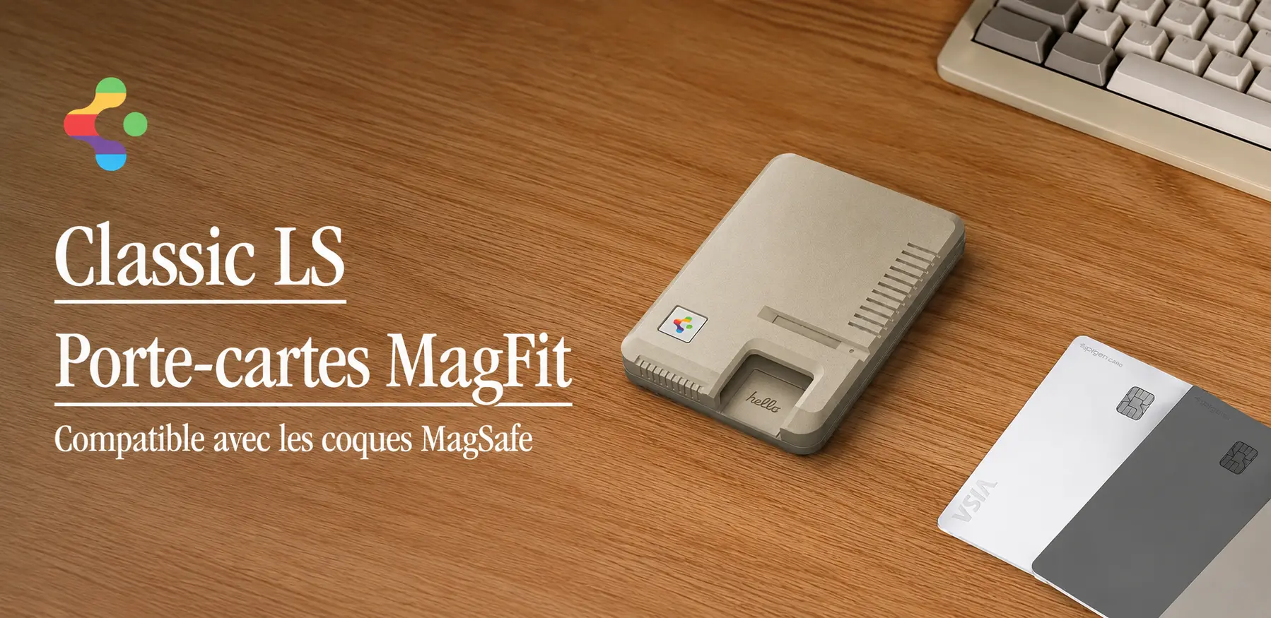 Porte-Cartes MagSafe SPIGEN Classic LS MagFit