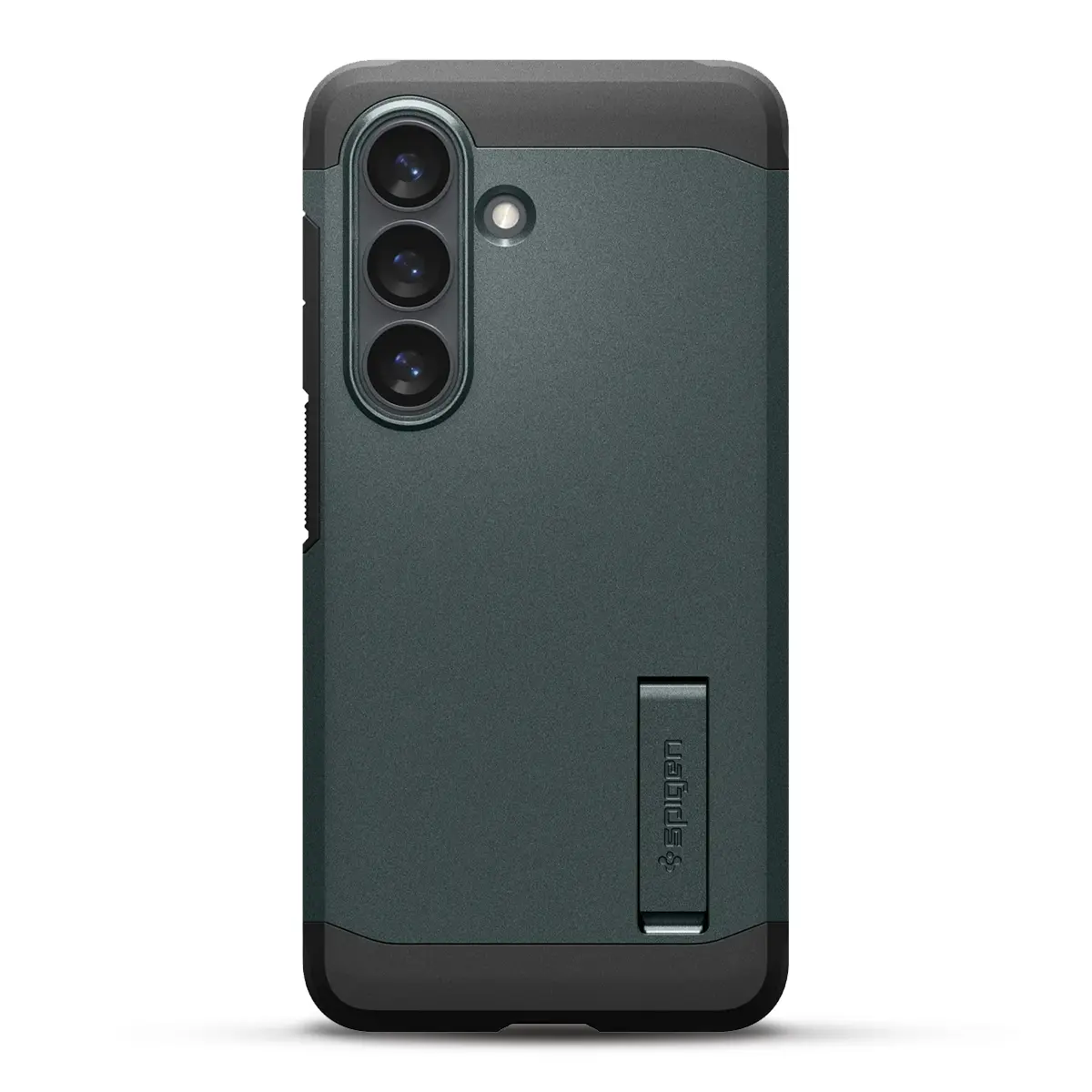 Coque Magnétique SPIGEN Tough Armor Mag Fit avec Béquille Rétractable pour Galaxy S26 Plus - Coloris Vert Abyss Green