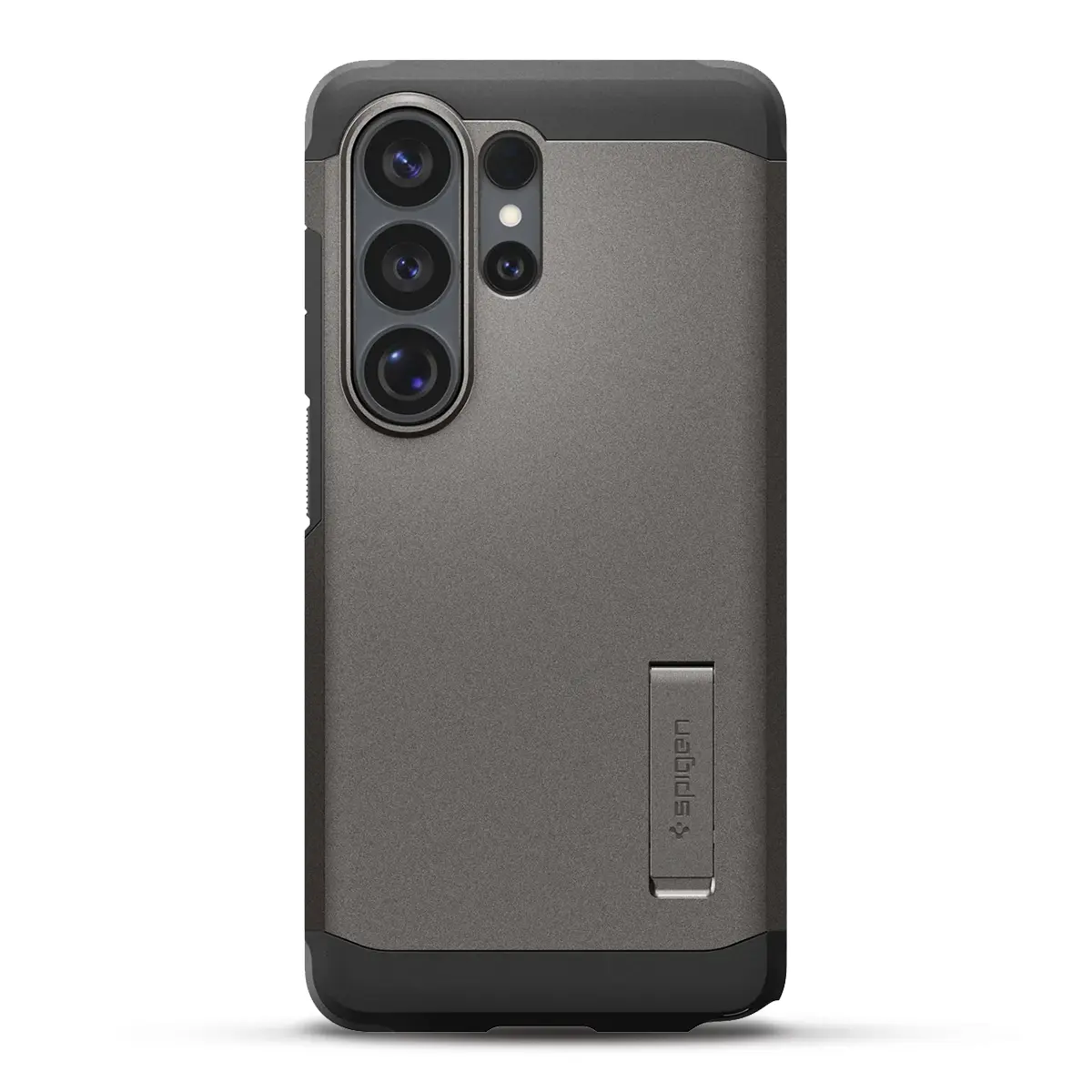 Coque Magnétique SPIGEN Tough Armor Mag Fit avec Béquille Rétractable pour Galaxy S26 Ultra - Coloris Gris Gunmetal