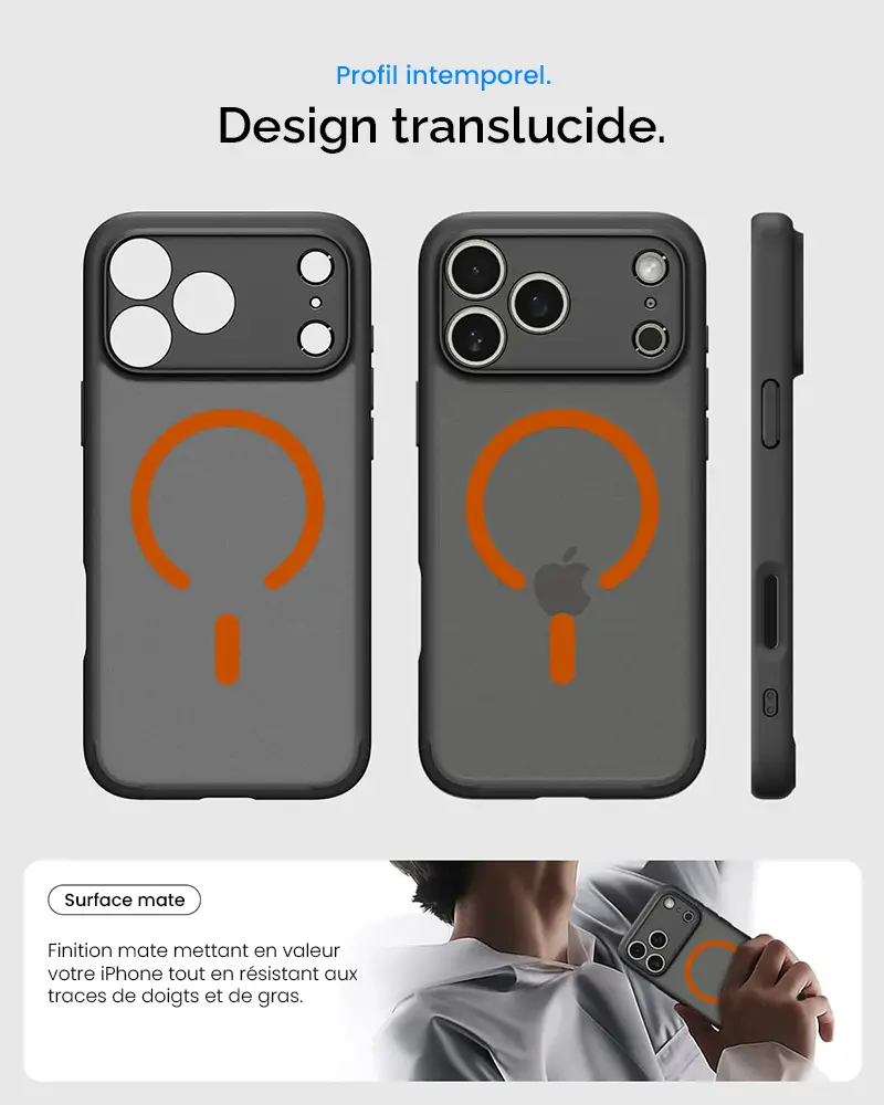 Coque MagSafe SPIGEN Ultra Hybride MagFit pour iPhone 17 Pro Max