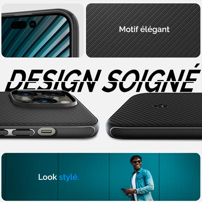 Coque SPIGEN Mag Armor MagFit Compatible MagSafe pour iPhone 14 Pro