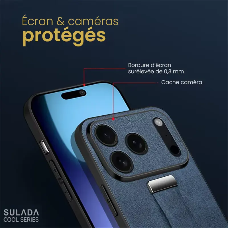 Coque SULADA Cool Série pour iPhone 17 - Écran & Caméras Protégés