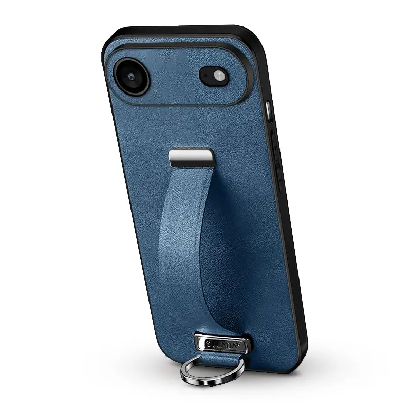 Coque SULADA Cool Série avec Poignée Ajustable & Chevalet pour iPhone Air - Coloris Bleu