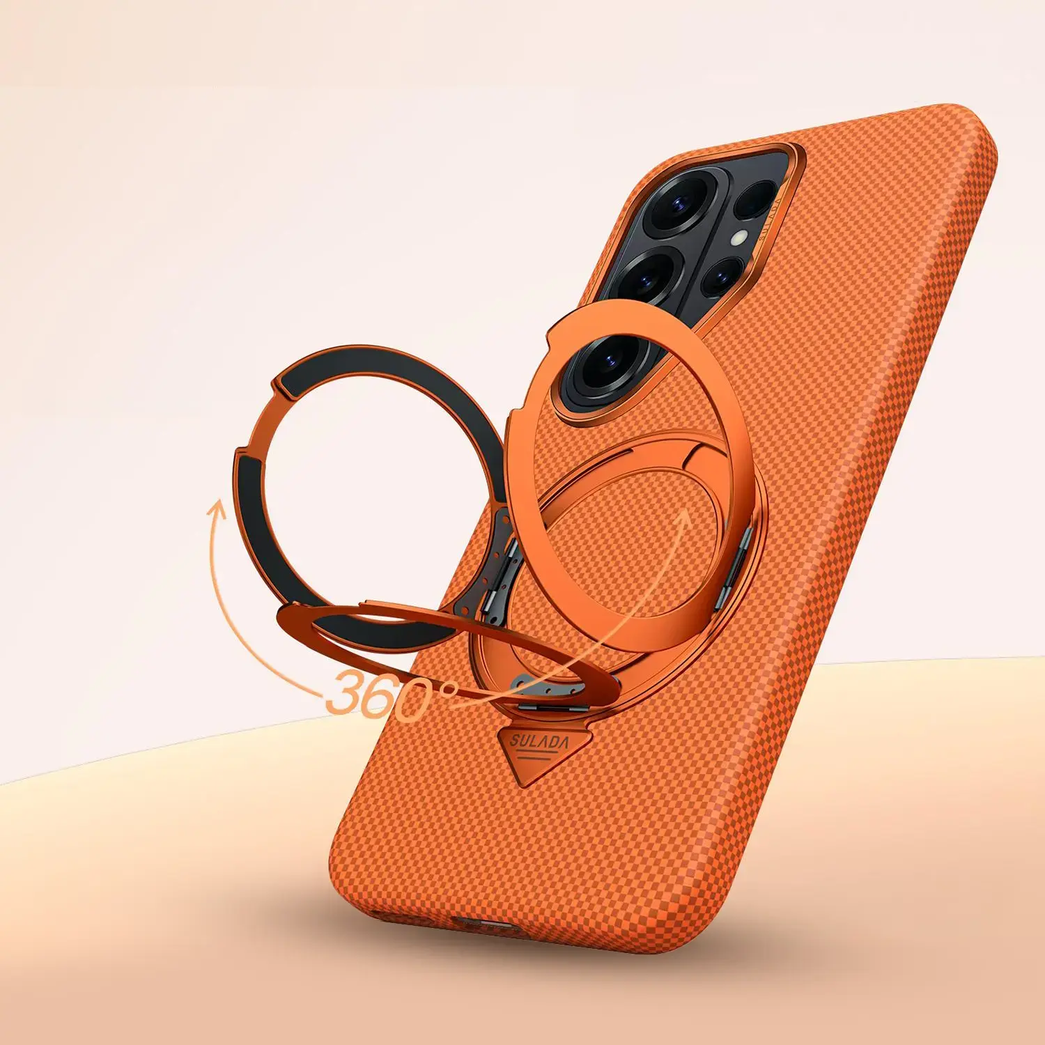 Coque Galaxy S26 SULADA support rotatif durable et résistant