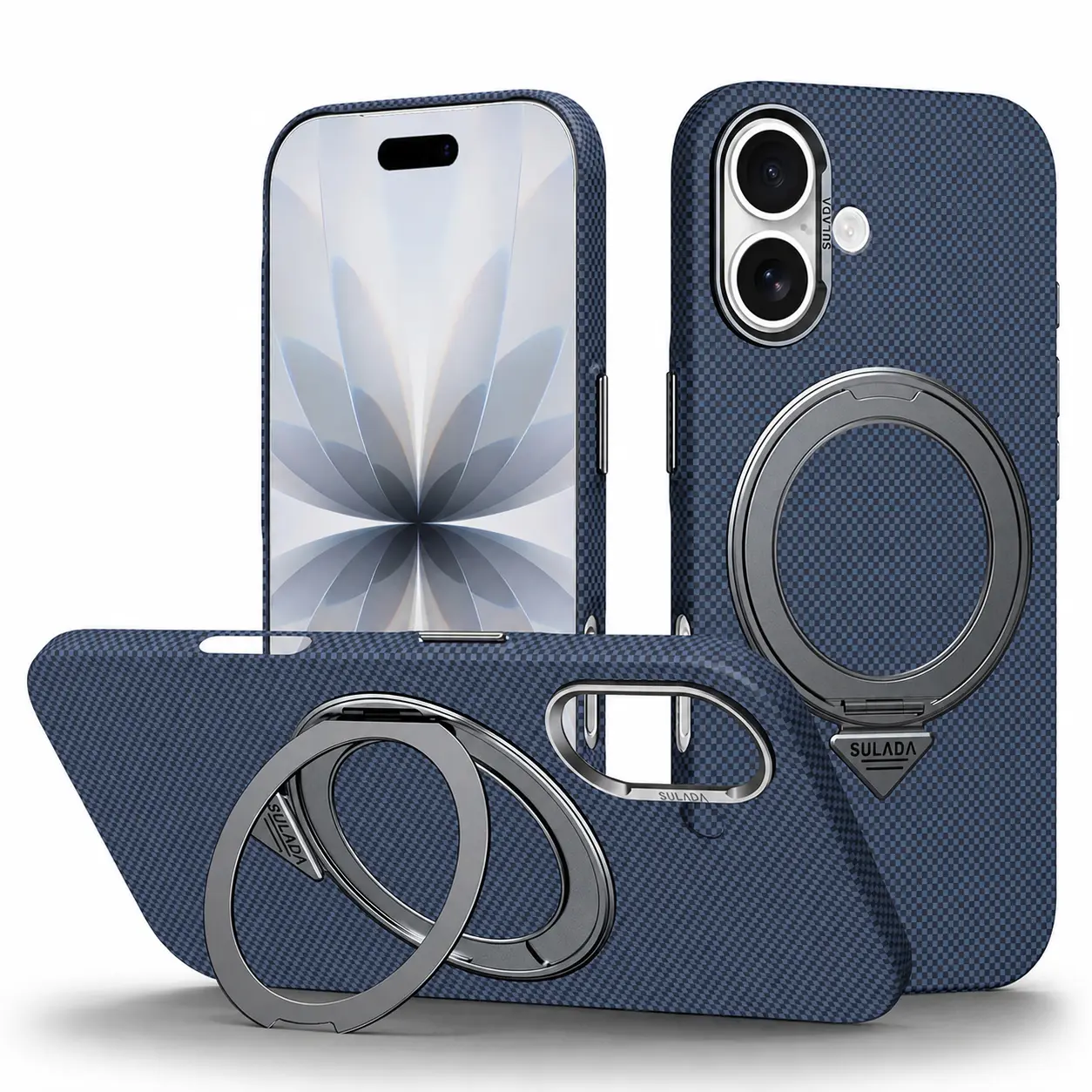 iPhone 17 – Coque MagSafe SULADA Kevlar Grid Holder