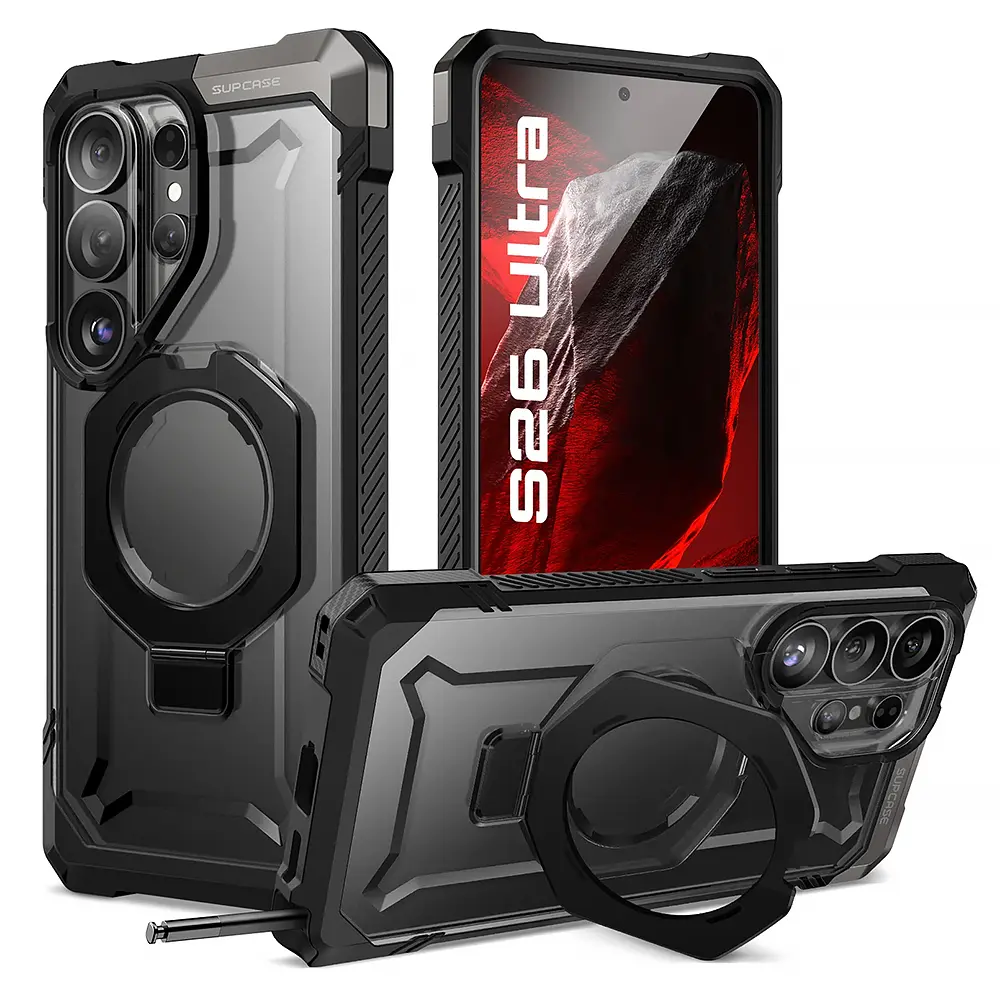 Coque Antichoc SUPCASE UB GRIP MagSafe pour Galaxy S26 Ultra - Modèle Noir