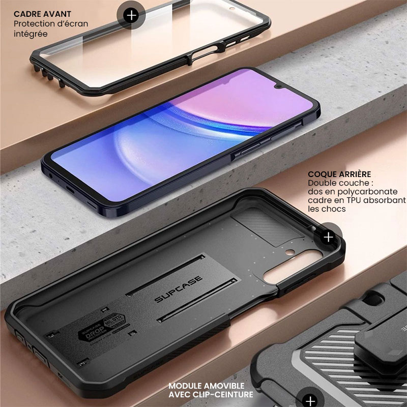 Coque Antichoc SUPCASE Unicorn Beetle Pro pour Galaxy A16 4G & 5G