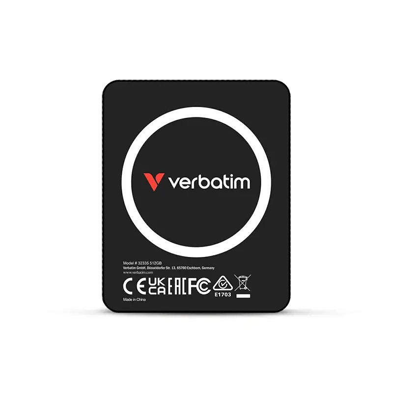 Disque Dur Externe SSD VERBATIM SnapBack Ultra Slim MagSafe