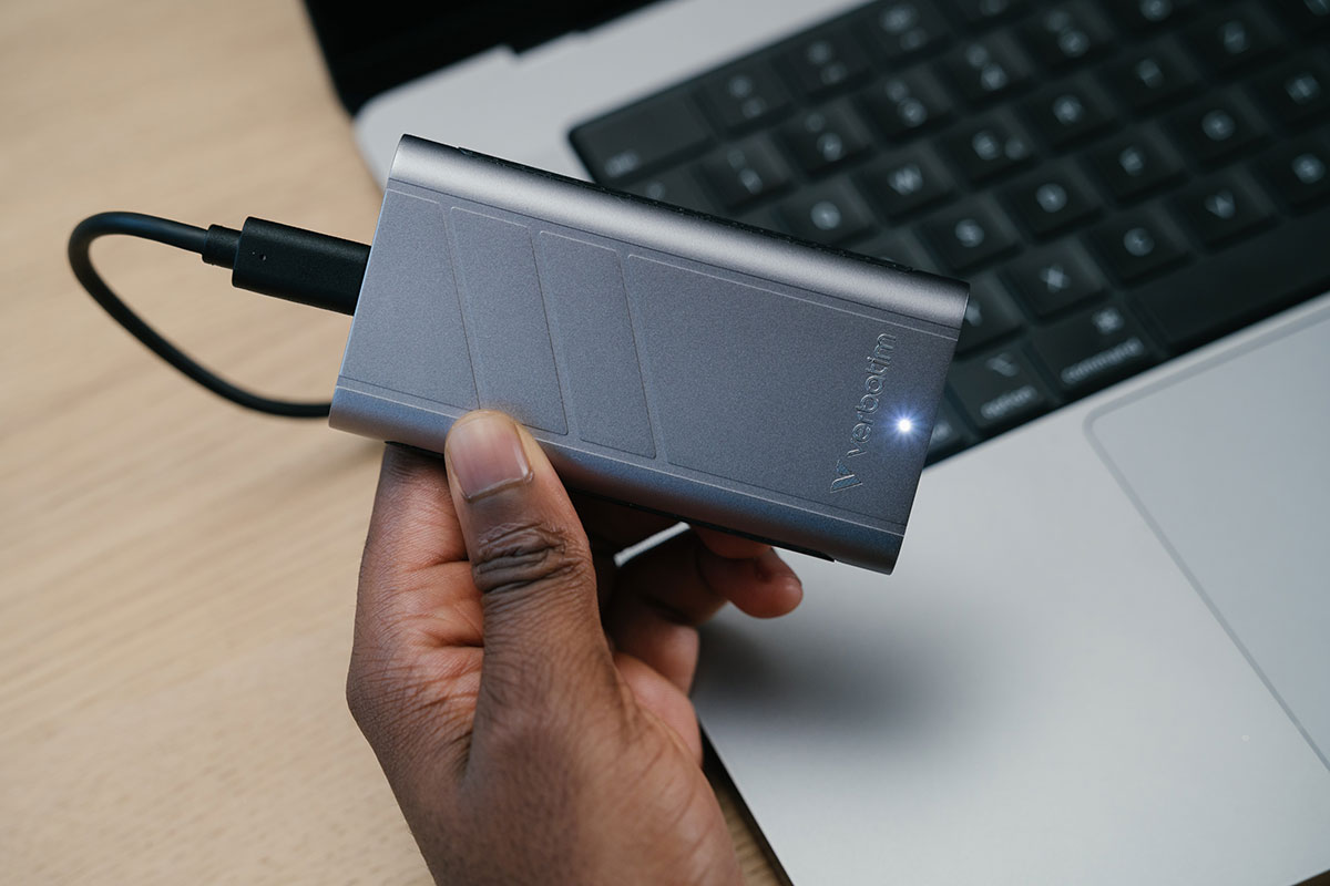 Disque Dur Externe VERBATIM TurboMetal SSD