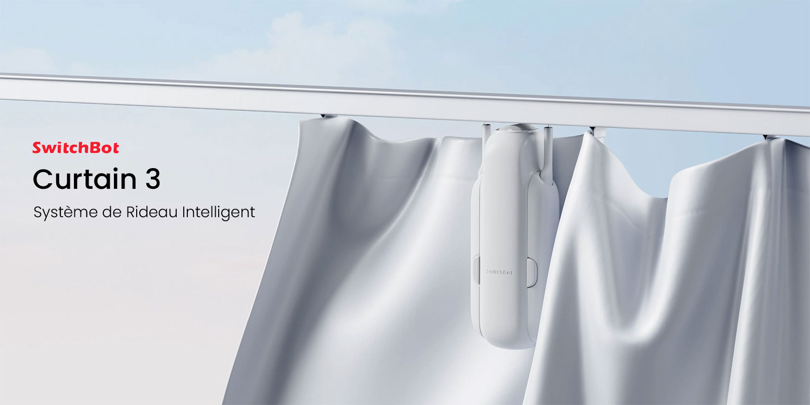 Poussoir De Rideau Bluetooth SWITCHBOT Curtain 3