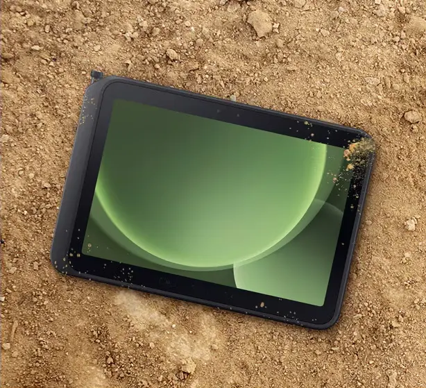 Tablette Samsung Active5 Pro résistance poussière terrain